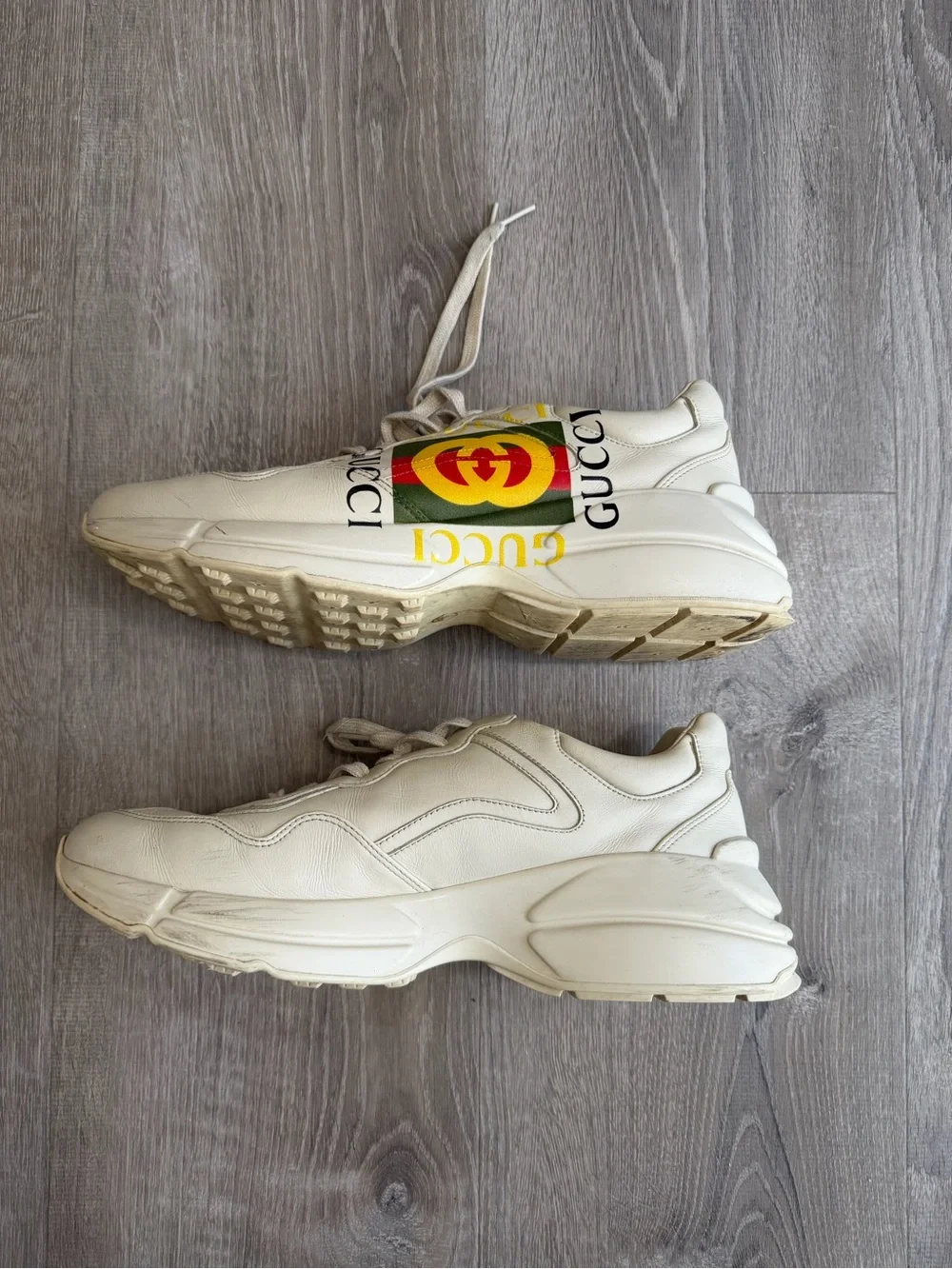 Gucci Rhyton Logo Shoes - Picture 2 of 7